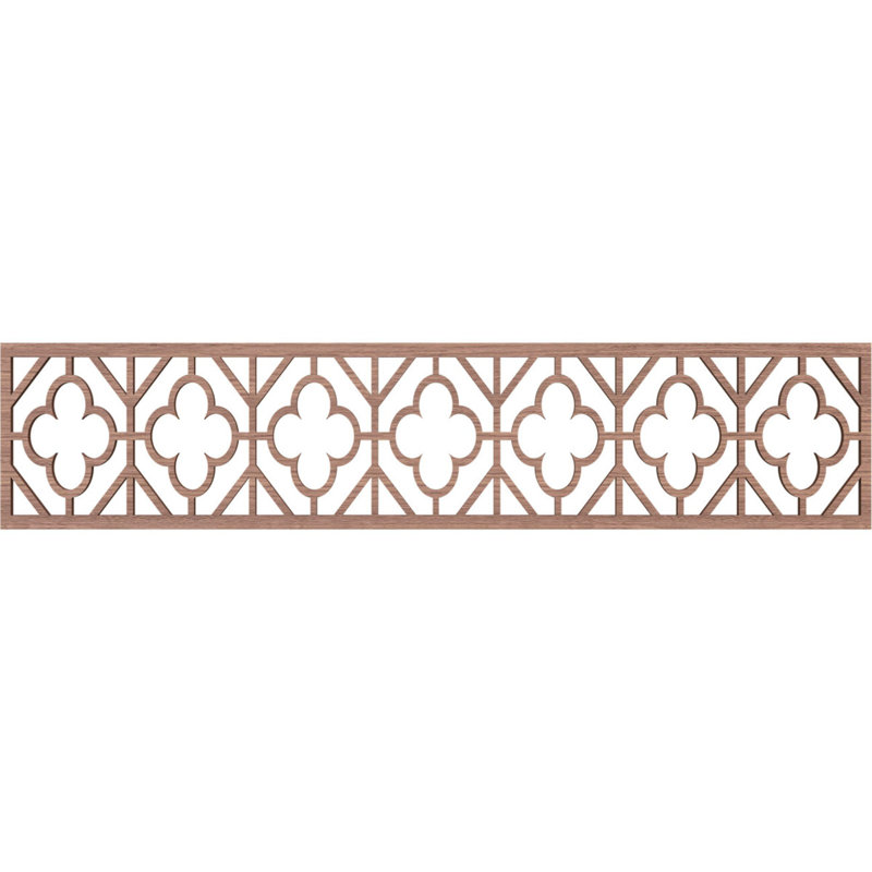 Moulure Hazelton, H 10 po x l 46,75 po x P 0,375 po, Noyer