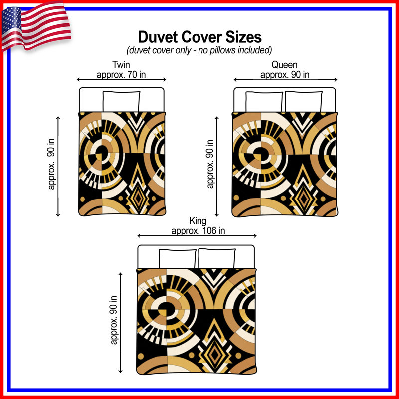 Housses de couette Art Deco, Twin