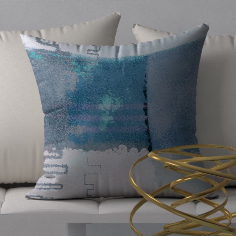  Housse de coussin carré et insert, 18" x 18"