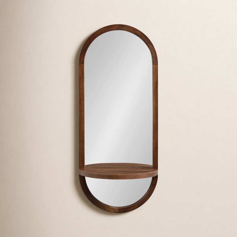 Miroir 6223083, Noyer brun, 38 po x 16 po