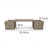 Grove Planter Bench - Ash Brown