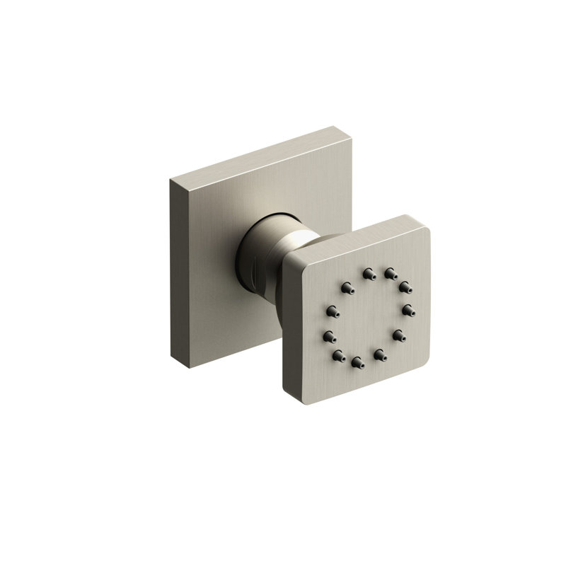 Riobel Single Function Body Spray, Brushed Nickel