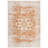 Christa Oriental Orange/Ivory Area Rug-810532210