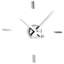 Puntos Suspensivos Metal Analog Wall Clock-309485789