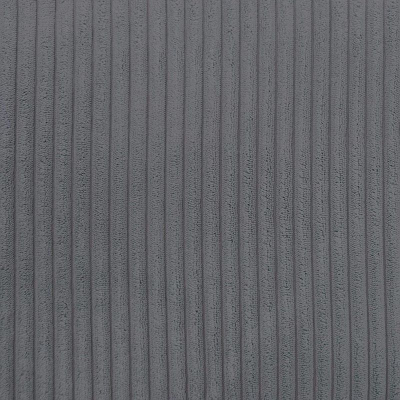 Yaman Corduroy L-Shaped Sectional Right Hand Facing, Fog Corduroy