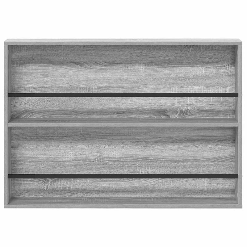 Wood Magazine Rack, Grey