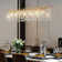 Erdenheim Modern Square / Rectangle Crystal Chandeliers for Dining Room, Kitchen Island