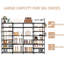 24 Pair Stackable Shoe Rack