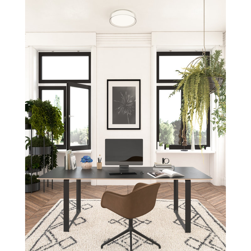 Aston Glass LED Flush Mount