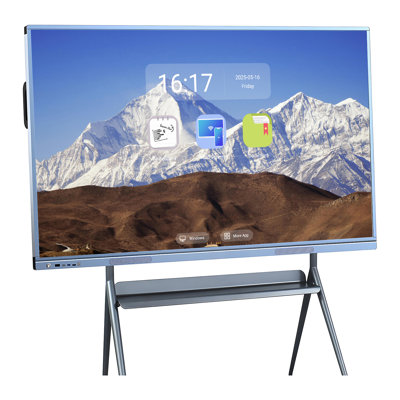 JYXCN 4K Smart Board 65 Inch Interactive All-in-One Computer, Touch Screen with Dual System & Cloud Sharing For Classroom, Office & Presentations?