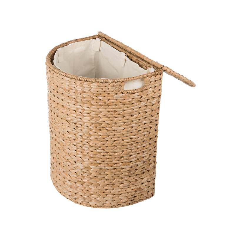 Panier à linge en osier