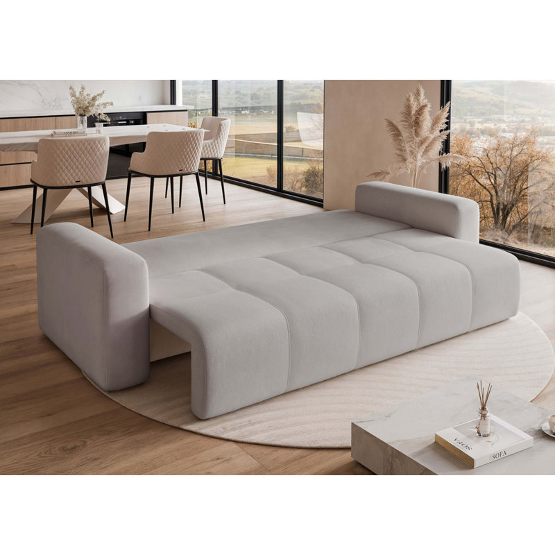 3 Seater Sofa, Light Grey