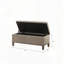 Banc de rangement capitonné à fermeture douce-1703195167