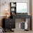 Axelson Makeup Vanity Desk with Large Mirror and Lights&Charging Station,3 Lighting Modes-2034258280