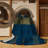 Machine Washable Checkered Blue Area Rug-1456701099