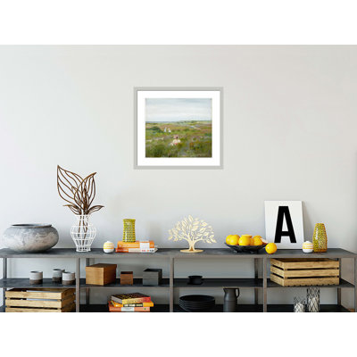 «Landscape: Shinnecock Long Island» par William Merritt Chase, impression giclée encadrée