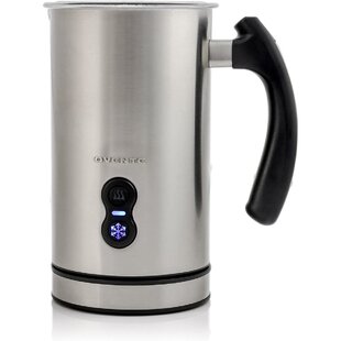 Instant Milk Frother, 4-in-1 Electric Milk Steamer, 10oz/295ml Automatic  Hot and Cold Foam Maker and Milk Warmer for Latte, Cappuccinos and more