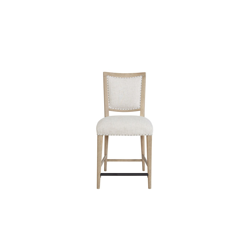 Ensemble de 2 tabourets de comptoir au fini couleur sable
