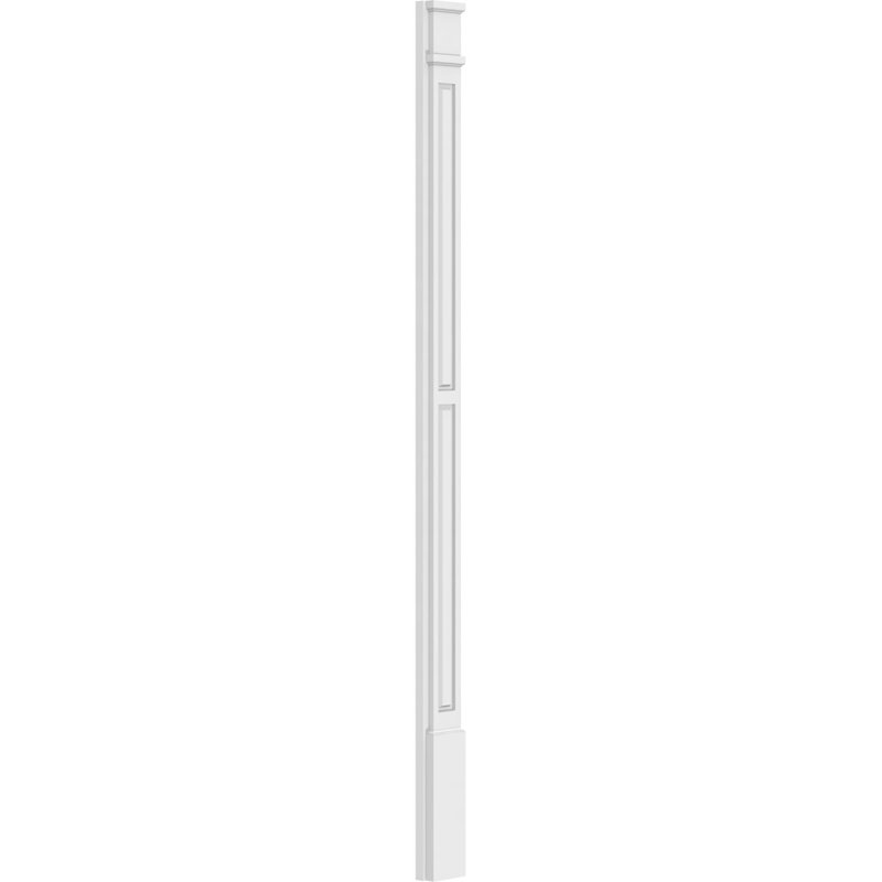 Pilastre en PVC TruCraft, 82 po, 5", Base et chapiteau décoratifs
