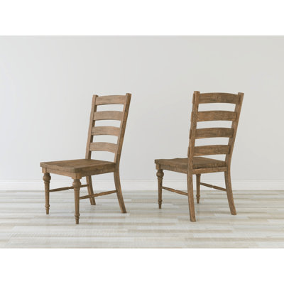 Scuderi 19.75'' H Pine Side Chair