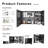 LED Mirror Bathroom Cabinet With 2 Doors-1617105160