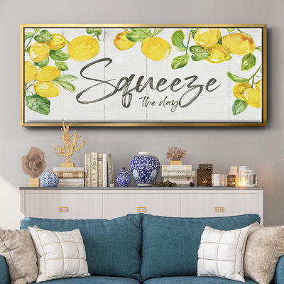 Lemon Squeeze - toile encadrée