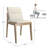 Arusha Beige Linen And Wood Dining Chairs-729390219