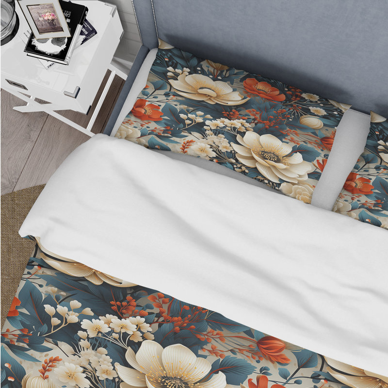 Ensemble de housse de couette French Romance, Housse de couette pour très grand lit et 2 très