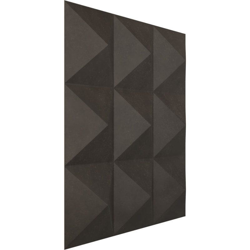 Benson EnduraWall Decorative 3D Wall Panel, 11 7/8"W x 11 7/8"H, Universal Pearl Metallic Sea Mist