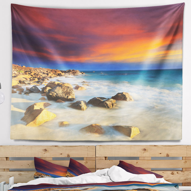 Polyester Tapestry, 78" H x 92" W