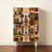 Retro Solid Wood Accent Cabinet-1503773728