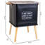 Aithana 41cm W Metal Bedside Table-408922886