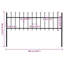 Raziya 2D Garden Picket Fence Panel-1874556837