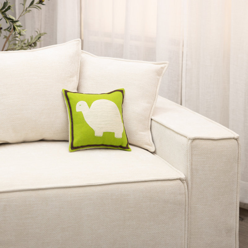 Wool Square Pillow Cover & Insert