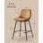 Borna 17.7''W x 15.7''D Mid-Century Faux Leather Bar Stools/ Counter Stools with Steel Frame & Footrest-526089320-526139418
