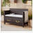 Shoe Bench with Removable Cushion, Entryway Bench with Hidden Storage for Entrance and Living Room, Shoe Storage Bench with Back-414329509
