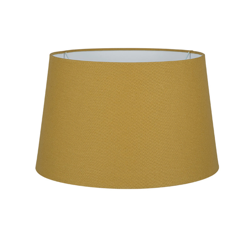 Lorin Cotton Empire Lamp Shade, Grey, 24cm H x 34cm W x 40cm D
