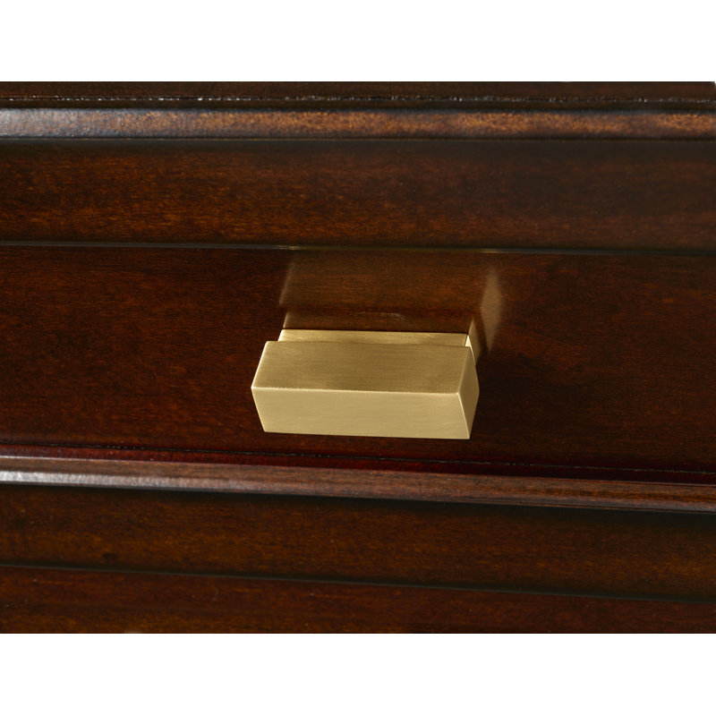Simplicity Bar / Handle Pull, 1.5", Satin Brass