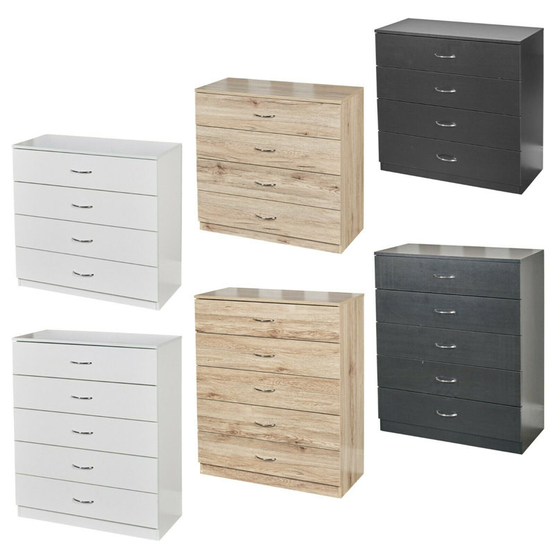 Keeton 75cm W 4 - Drawer Chest of Drawers, Oak