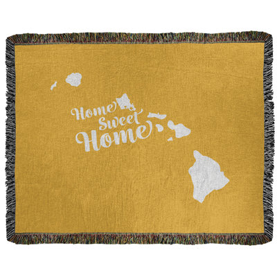 Jeté en coton tissé honolulu doux