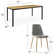 Folmar 8 - Person Dining Table Sets With 67'' Rectangular Table & 8 Upholstered Fabric Chairs