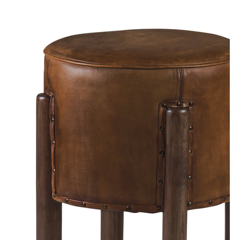 Dycus Solid Wood Accent Stool