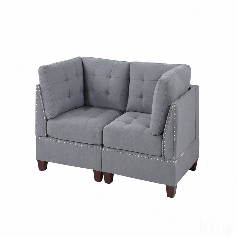 Ensemble modulaire - 2 pièces en gris, Gris clair