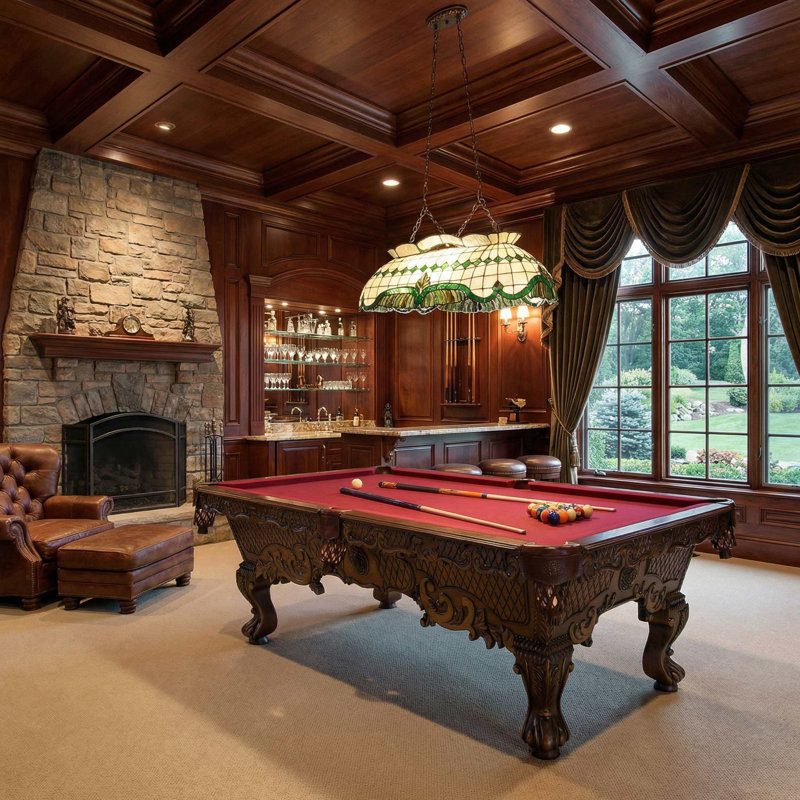 Art Frame Direct 100'' L Pool Table