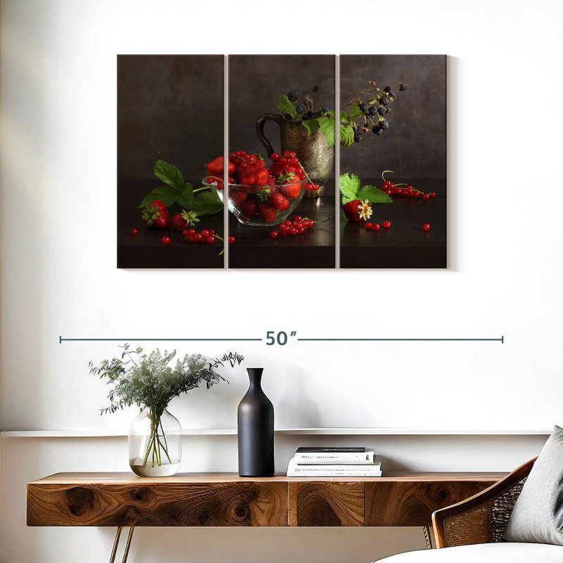 Yarlin Midsummer Berries, 24" H x 38" W