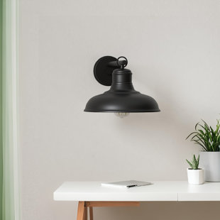 Classic Farmhouse Outdoor Wall Sconce With Waterproof Lacquer Finish And Anti-Corrosion Iron Construction For Timeless Porch Charm And Weather-Resistant Security In Frosted Black (Set of 2)