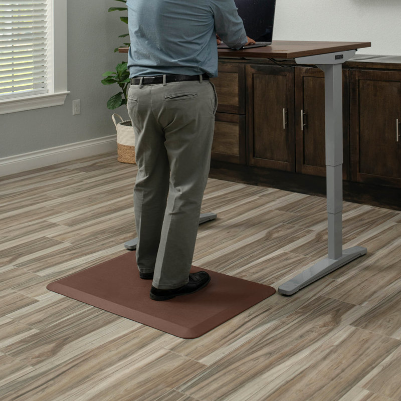 Tapis anti-fatigue de qualité professionnelle, 2 pi x 3 pi, Terre