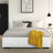 Dumfries (Abbey) Upholstered Platform Bed-950262045-950262044