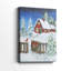 Cozy Christmas - Cavas enveloppés dans une galerie-1926657272