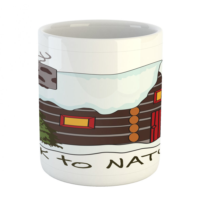 Grande tasse à café log